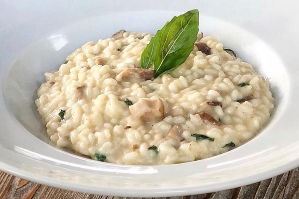 Porçini Mantarlı Risotto