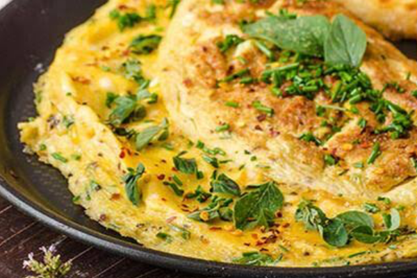 Sebzeli Omlet Tabağı