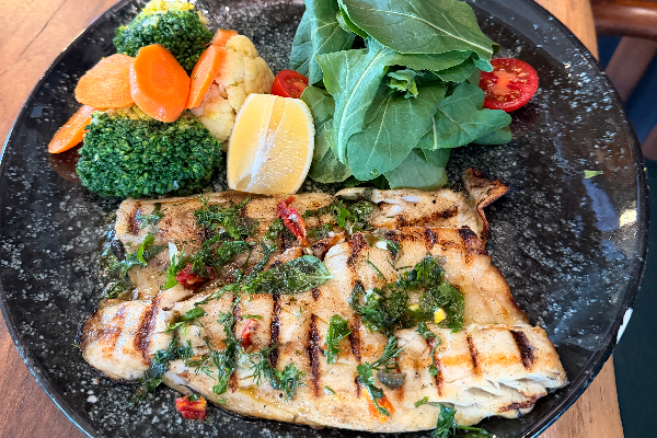 Izgara Levrek Tabağı