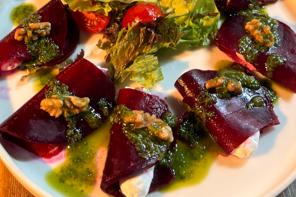 Keçi Peynirli Pancar Dolgusu