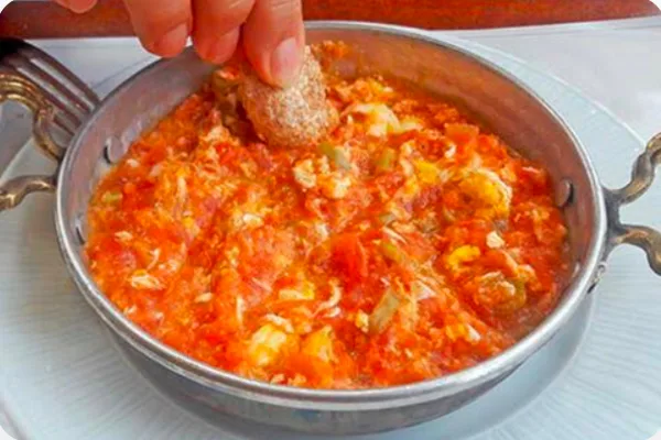 Beyaz Peynirli Menemen