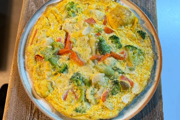 Sebzeli Omlet Tabağı