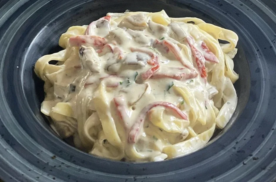 Porçini Mantarlı Fettuccine